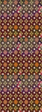 Simple cute pattern in small-scale flowers. Raster illustration. Floral sketch background for textile or book covers, manufacturing, wallpapers, print, gift wrap and scrapbooking.