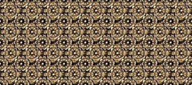 Kusursuz altın desen. Raster oryantal süs. Altın desenli hoş renkler ve altın elementler.