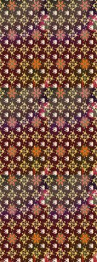 Simple cute pattern in small-scale flowers. Raster illustration. Floral sketch background for textile or book covers, manufacturing, wallpapers, print, gift wrap and scrapbooking.
