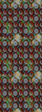 Renkli Bahar Teması eskiz kalıbı. Çiçek desenli eskiz. Gri ve kahverengi renkli çiçekler. Düz Çiçek Elementleri Tasarım Raster illüstrasyonu.