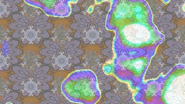 Suluboya etkisi. Organik elementler. Botanik çizim kalıbı. Raster deseni.