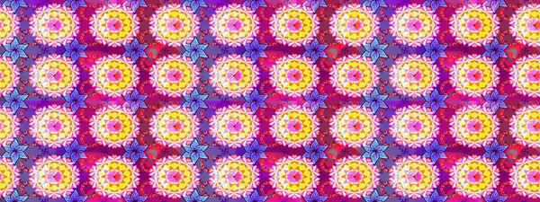 Çiçek deseni. Raster illüstrasyonu. Şatafatlı bahar bahçesi dokusu. Mor ve nötr renklerde çiçekler. Mor ve nötr renkler üzerine çiçek çizimi.