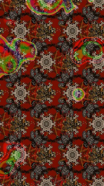 Tekstil veya kitap kapakları, imalat, duvar kağıtları, baskı, hediye paketi ve yapıştırma kitabı için çiçek eskizi geçmişi. Küçük çaplı çiçeklerdeki basit şirin desenler. Raster illüstrasyonu.