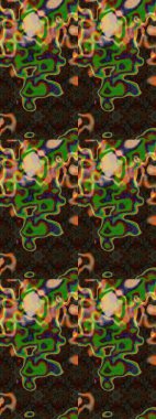 Egzotik çiçekler, kahverengi ve yeşil renkler üzerine botanik, parlak klasik doğa. Raster illüstrasyonu. Klasik tropikal doğal elementlerin suluboya seti.