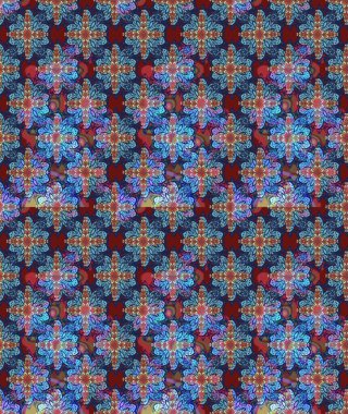 Tekstil, kumaş, kapaklar, duvar kağıtları, baskı, naylon, koleksiyon defteri, örgü, dekupaj için güzel bir eskiz. Küçük mavi çiçeklerle oldukça eski bir besin torbası deseni.