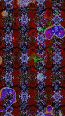 Zentangle soyut çiçekleri. Düz Çiçek Elementleri Tasarımı. Renkli Bahar Teması eskiz kalıbı. Güzel kumaş deseni. Karalama çiçeği. Raster illüstrasyonu.