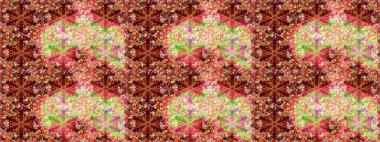 Kızılderili desenli desenli desenli şal deseni. Tekstil, tebrik kartı, boyama kitabı, telefon kılıfı baskısı için kullanılabilir. Raster Henna dövme stili. Etnik Mandala süsü.