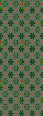 Çiçekli yeşil renkte bir çiçek deseni çiz. Suluboya tarzında yeşil renkte çiçekler.