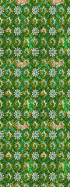 Raster. Güzel suluboya çiçekler, parlak resim ilham verici yeşil ve kahverengi çiçek desenli eskiz arka plan.