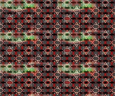 Renkli Bahar Teması eskiz kalıbı. Siyah ve kahverengi renkte çiçekler. Düz Çiçek Elementleri Tasarımı. Çiçekle çizim deseni.