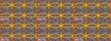 Küçük kahverengi çiçekli oldukça eski bir besin torbası deseni. Tekstil, kumaş, kapaklar, duvar kağıtları, baskı, naylon, koleksiyon defteri, örgü, dekupaj için güzel bir eskiz. Millefleurlar.