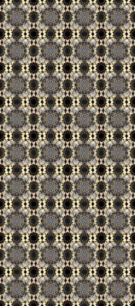 Golden element on gray, beige and brown colors. Luxury, royal and Victorian concept. Vintage baroque floral seamless pattern in gold over gray, beige and brown. Ornate raster decoration.