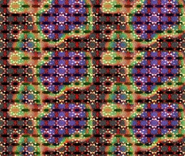 Sevimli küçük çiçek desenle. Raster resim. Çiçek desenli çiçek ve yaprakları ile.