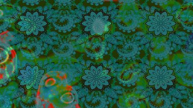 Bahar mevsimi. Nazik romantik baskı. Raster güzel bir çiçek deseni çizmiş. Tatil havası..