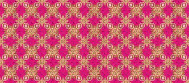 Kusursuz klasik altın desen. Raster geleneksel oryantasyon süsü. Mor ve kahverengi renklerdeki altın desenli altın elementler.