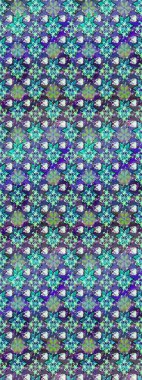 Çiçek arkaplanlı soyut zarafet eskiz deseni. Raster Güzel kumaş deseni.