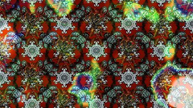 Çiçekli el çizimi çizimi deseni. Modern gelişim kahverengi ve gri raster arka plan duvar kâğıdı illüstrasyonu klasik çizgili iz sürme desenli çiçekler, çiçekli süsler.