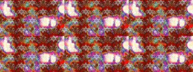 Çiçeksel fantezi tasarımı ve parlak bir arka plan çizimi. Düz Çiçek Elementleri Tasarımı. Renkli Bahar Teması çizim şablonu.