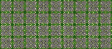 Kusursuz klasik raster altın desenli. Geleneksel oryantasyon süsü. Altın desenli gri, yeşil ve altın elementli nötr renkler. Klasik vintage arkaplan.