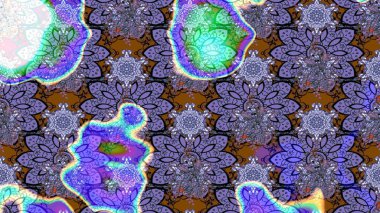 Çiçekli çizim şekli. Düz Çiçek Elementleri Tasarımı. Mor renkli çiçekler. Renkli Bahar Teması çizim şablonu.