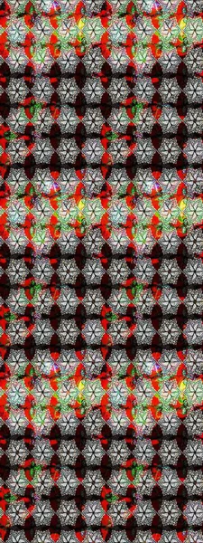 Halk tarzı. Parlak renkli çiçekleri olan ve siyah ve nötr renklerde yaprakları olan harika bir çiçek deseni. Modern çiçek arkaplanı. Moda baskıları için zarif bir şablon.