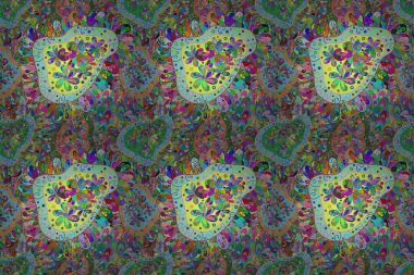 Soyut zarafet, çiçekli arkaplan deseni. Güzel kumaş deseni.