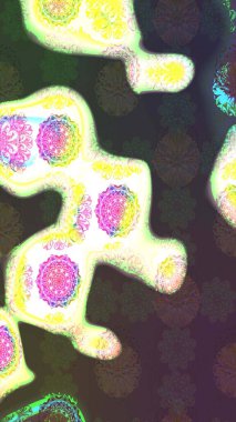 Yumuşak, bahar çiçekli arka plan. Kahverengi renkli çiçekler. Raster çiçek desenli ve çiçekli..