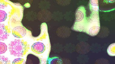 Raster illüstrasyonu. Güzel kumaş deseni. Küçük bir çiçekte eskiz deseni. Güzel çiçek arkaplanı..