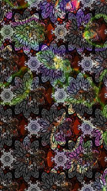 Suluboya, elle çizilmiş. Eskiz arkaplan modeli. Raster - stok. Vadinin gri renkli çiçekleri.