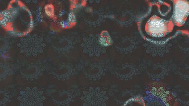 Elle çizilmiş sonbahar çiçeği deseni. Tekstil ve kapak tasarımı için mükemmel. Doodle tarzı. Kahverengi ve gri renkli çiçekler. Renkli kahverengi ve gri çizim deseni.