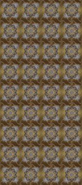 Kusursuz raster arka plan. Duvar kâğıdı barok, İspanyol kumaşı. Kusursuz çiçek deseni. Gri ve kahverengi renkler üzerinde grafiksel modern kusursuz desen.