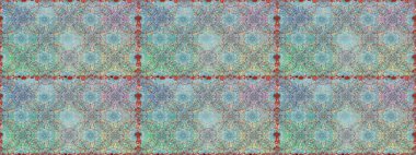 Suluboya etkisi. Organik elementler. Raster deseni. Botanik kusursuz desen.