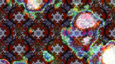 Nazik, yaz çiçekleri kahverengi ve gri renklerde. Raster illüstrasyonu. Raster çiçek desenli ve çiçekli..