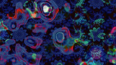 Ev dekoru. Fantezi çiçekli eskiz deseni, doğal duvar kağıdı, çiçek desenli kıvrım çizimi. Paisley el çizimi elementler.