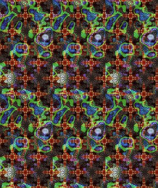 Raster Güzel kumaş deseni. Raster suluboya deseni, narin çiçekler, kahverengi çiçekler, tebrik kartı şablonu..