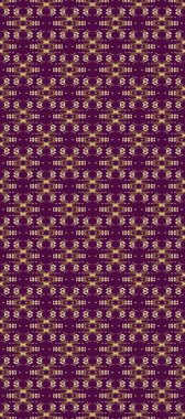 Mor, kahverengi, bej renklerde Raster altın deseni. Soyut duvar kâğıdı, ambalaj dekorasyonu. Altın kar taneleri basit, pürüzsüz desen. Kışın sembolü, Mutlu Noel tatili, Mutlu yıllar 2019.