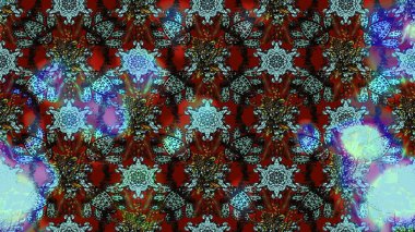 Vadinin mavi ve kahverengi renkli çiçekleri. Eskiz arkaplan modeli. Raster - stok. Suluboya, elle çizilmiş.