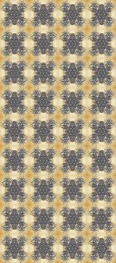 Süslü raster dekorasyonu. Lüks, kraliyet ve Viktorya dönemi konsepti. Tarafsız, bej ve gri renklerde altın element. Tarafsız, bej ve gri üzerine altın rengi klasik barok çiçekli desenler..