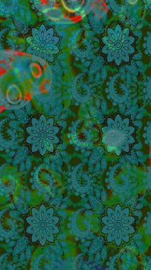 Raster güzel bir çiçek deseni çizmiş. Bahar mevsimi. Nazik romantik baskı. Tatil havası..