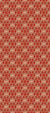 Şam, tasarım için kusursuz desen. Kahverengi, bej ve kırmızı renklerde altın elementlerle pürüzsüz desen.