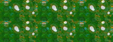 Küçük çiçekte güzel bir desen var. Doğa. Çiçek kolajı. Çiçek arkaplan. - yeşil ve kahverengi çiçekler. Çiçek kompozisyonu. Raster deseni.