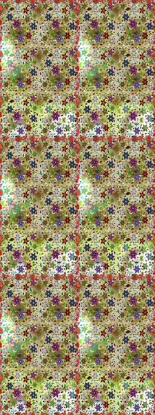 Çiçeksiz arka plan. Raster illüstrasyonu. Çiçek deseni. Şatafatlı bahar bahçesi dokusu.