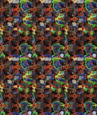 Raster deseni. Küçük çiçekte güzel bir çiçek deseni var. Çiçekli çiçek deseni, suluboya..