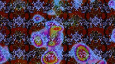 Kahverengi ve mor renkli çiçekler. Çiçek desenli eskiz. Tişört baskısı için çiçek boyama rasteriName.