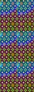 Mor ve mavi renklerde. Anti-stres için soyut örnek sayfası. Raster illüstrasyonu.