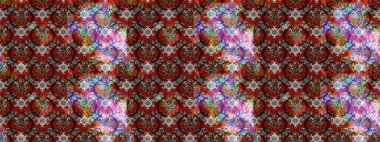 Renkli Bahar Teması eskiz kalıbı. Güzel çiçek deseni. Düz Çiçek Elementleri Tasarımı. Kahverengi ve kırmızı renkte çiçekler.