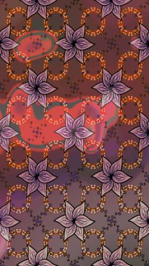 Küçük kahverengi çiçeklerdeki oldukça eski bir besin torbası deseni. Tekstil, kumaş, kapaklar, duvar kağıtları, baskı, paket, koleksiyon defteri, örgü, dekupaj için çiçek arkaplanı..