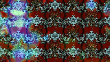 Küçük çiçekte güzel bir desen. Küçük renkli çiçekler. Robot resim. Moda baskıları için zarif bir şablon. Motley illüstrasyonu. Çiçekli yaz çiçekleri.