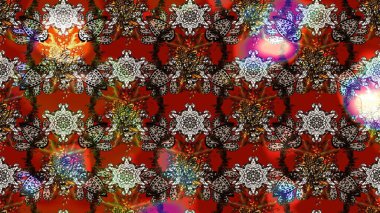 Güzel kumaş deseni. Raster suluboya deseni, narin çiçekler, kahverengi ve kırmızı çiçekler, tebrik kartı şablonu..