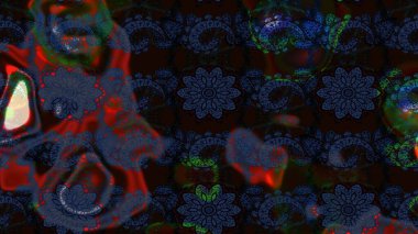 Raster Henna dövme stili. Tekstil, tebrik kartı, boyama kitabı, telefon kılıfı baskısı için kullanılabilir. Etnik Mandala süsü. Hint çiçekli desenli şal desenli..